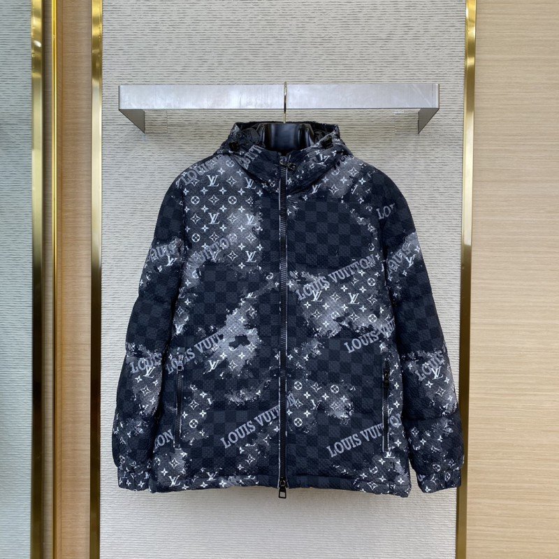 wsxc1731729842279_0.jpg LV Destruction Printed Down Jacket - 图片 1