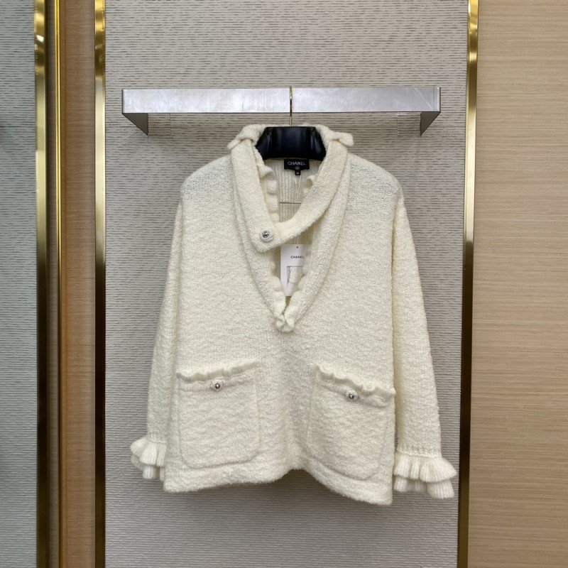 wsxc1732246553955_0.jpg Chanel Floral Sleeve Knit - 图片 1