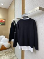 Balenciaga Layered Rubber Label Sweater - 图片 4