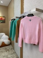 Dior Monogrammed Knitted Pullover Pink - 图片 4