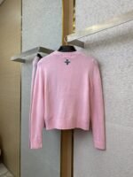 Dior Monogrammed Knitted Pullover Pink - 图片 6