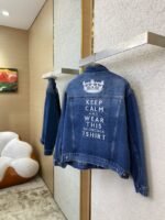 Balenciaga Embroidered Denim Jacket - 图片 4