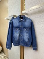 Balenciaga Embroidered Denim Jacket - 图片 5