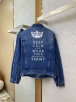 Balenciaga Embroidered Denim Jacket - 图片 6