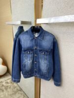 Balenciaga Embroidered Denim Jacket - 图片 7