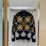 LV Square Letter Clash Sweater Pullover