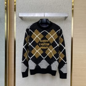 LV Square Letter Clash Sweater Pullover