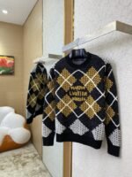 LV Square Letter Clash Sweater Pullover - 图片 3
