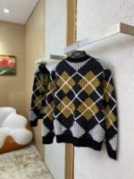 LV Square Letter Clash Sweater Pullover - 图片 4
