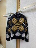 LV Square Letter Clash Sweater Pullover - 图片 5
