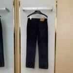 LV burnout denim trousers - 图片 2