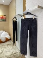 LV burnout denim trousers - 图片 3