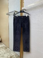LV burnout denim trousers - 图片 5