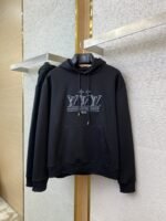 LV Letter Beaded Hooded Sweatshirt - 图片 5