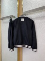 LV logo diamond-embedded suede jacket - 图片 6
