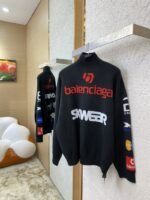 Balenciaga Multi-Letter Knitted Sweater - 图片 3