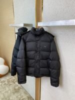 Prada Triangular Label Winter outer jacket Black - 图片 7