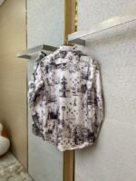 LV Mulberry Silk Sketch Shirt - 图片 6