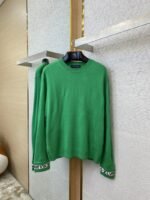 LV Cuffs Monogram Crew Sweater - 图片 5