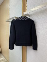 Gucci Rhinestone Lapel Knit Short Jacket - 图片 6