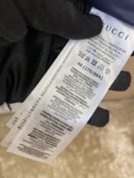 Gucci Badge Logo Tweed Wool Jacket Navy - 图片 9