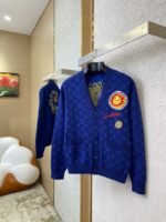 LV Yayoi Kusama Embroidered Knitted Cardigan - 图片 3