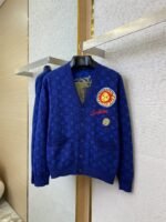 LV Yayoi Kusama Embroidered Knitted Cardigan - 图片 5