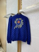 LV Yayoi Kusama Embroidered Knitted Cardigan - 图片 6