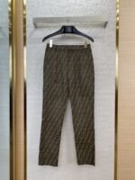 Fendi Double F Full Print Trousers