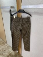 Fendi Double F Full Print Trousers - 图片 8