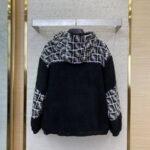 Fendi half-zip lambswool hooded sweatshirt - 图片 2
