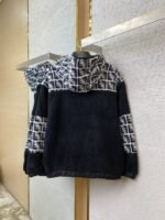 Fendi half-zip lambswool hooded sweatshirt - 图片 6