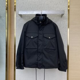 Prada Hooded Jacket Coat