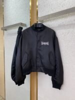 Balenciaga Logo Aviator Jacket - 图片 5