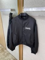 Balenciaga Logo Aviator Jacket - 图片 7