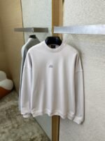 Balenciaga Reflective Print Crew Neck Sweatshirt White - 图片 7