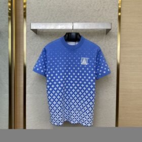LV snowflake knit short sleeve