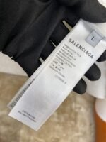 Balenciaga Logo Embroidered Crew Neck Sweater White - 图片 9