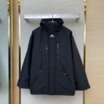 Balenciaga Ski Tech Fabric Cotton Jacket Coat