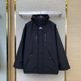 Balenciaga Ski Tech Fabric Cotton Jacket Coat
