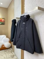 Balenciaga Ski Tech Fabric Cotton Jacket Coat - 图片 3