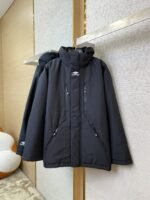 Balenciaga Ski Tech Fabric Cotton Jacket Coat - 图片 5