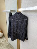 LV Full Print Mulberry Silk Jacket - 图片 8