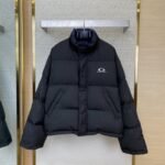 Balenciaga Embroidered Pin Reversible Cotton Outerwear - 图片 4