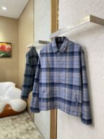 Dior Check Zip Jacket Coat - 图片 3