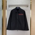 Prada Logo Jacket Coat