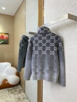 Gucci Gradient Old Flower Turtleneck Sweater - 图片 4