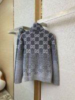 Gucci Gradient Old Flower Turtleneck Sweater - 图片 6
