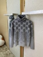 Gucci Gradient Old Flower Turtleneck Sweater - 图片 7