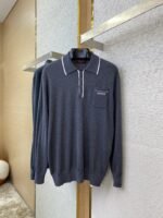 Gucci Colour Block Trimmed Monogrammed Knit Pullover - 图片 5